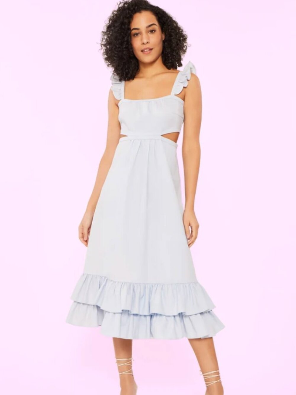 LIKELY Katrine Dress in Blue Bell